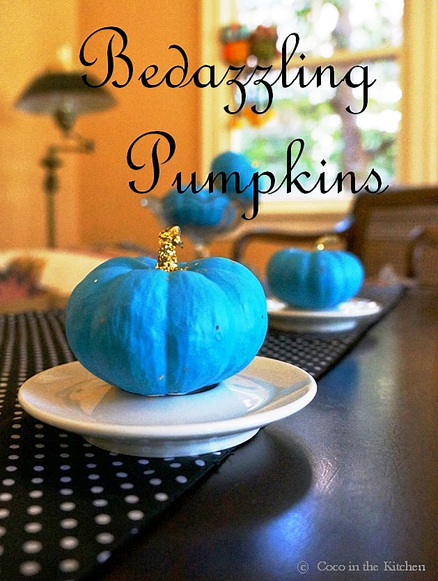 Bedazzling Pumpkins Craft
