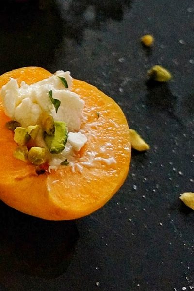 Apricots Stuffed with Cheese and Pistachios: A Guest Post by Cookbook Author Greg Henry