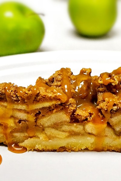 Caramel Apple Crumble Pie, the Best Pie Crust Recipe on the Planet