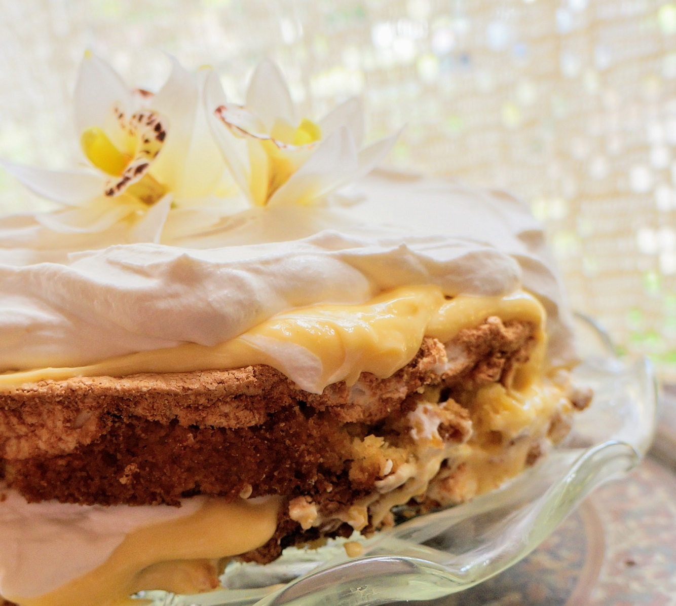 lemon meringue cake