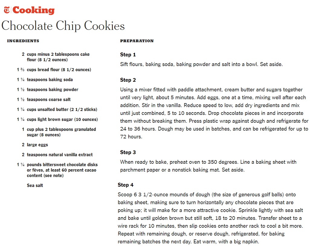 Jacques Torres' Chocolate Chip Cookies