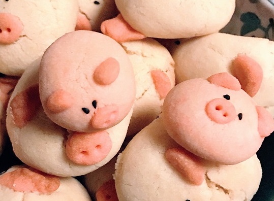 Piggy Cookies for Pinktober