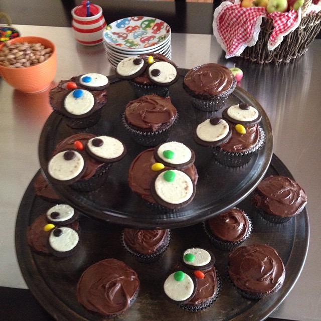 Oreo Owl Cupcakes