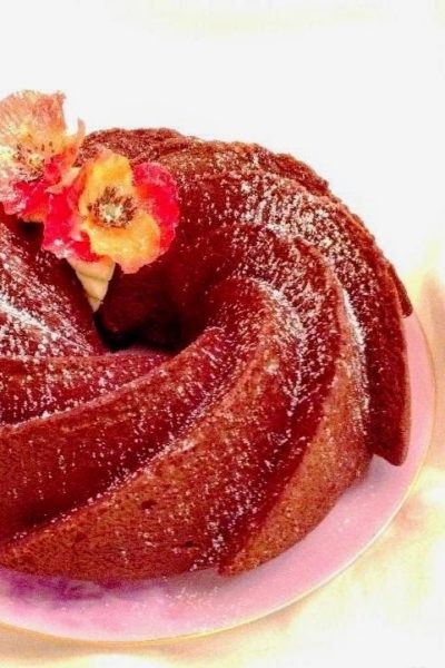 Kahlua Cream Chocolate Cake