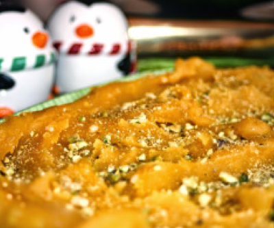 A New Tradition: Saffron Fudge (Halva)