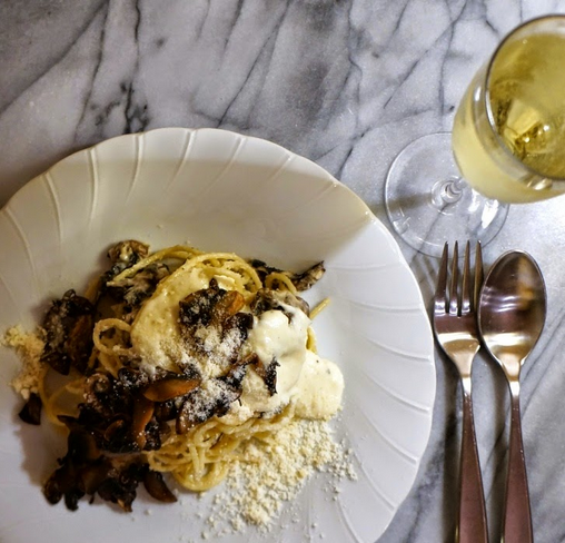 Truffle Mushroom Pasta