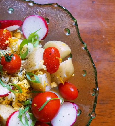 Cottage Potato Tomato Salad