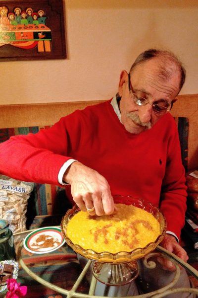 Mom’s Saffron Rice Pudding Recipe (Sholehzard)  