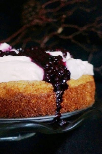Interview with Billy Parisi and his Lemon Polenta Cake with Blueberries