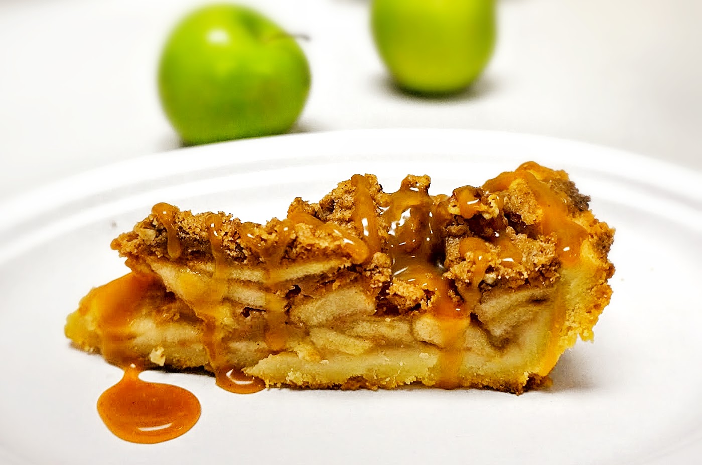 Caramel Apple Crumble Pie, the Best Pie Crust Recipe on the Planet