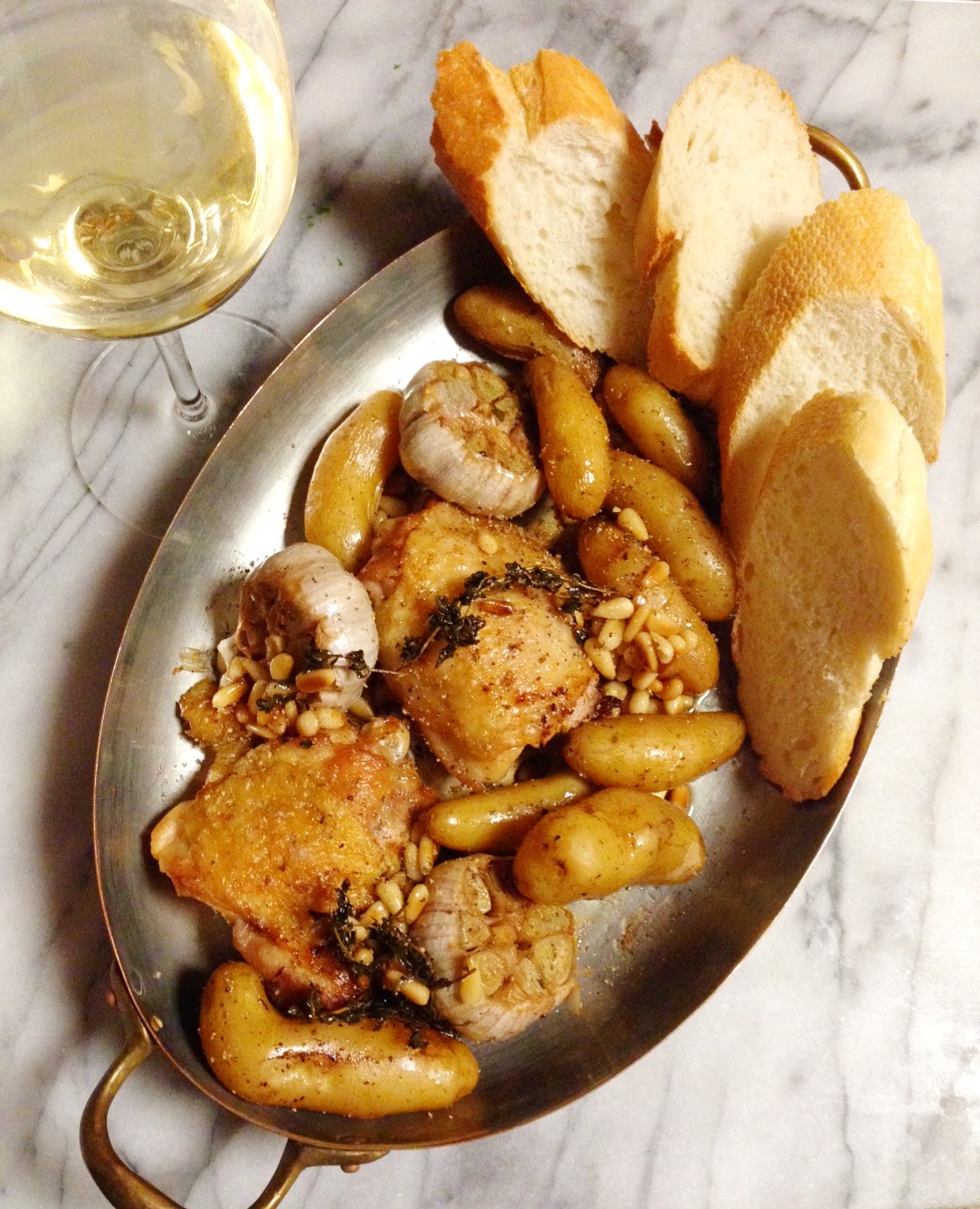 Chicken with 40 Cloves of Garlic