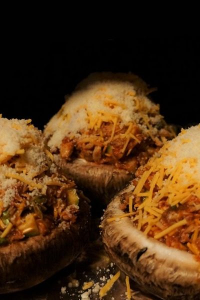 Crab-Stuffed Portobello Mushrooms & $25 Gift Winner Announced!