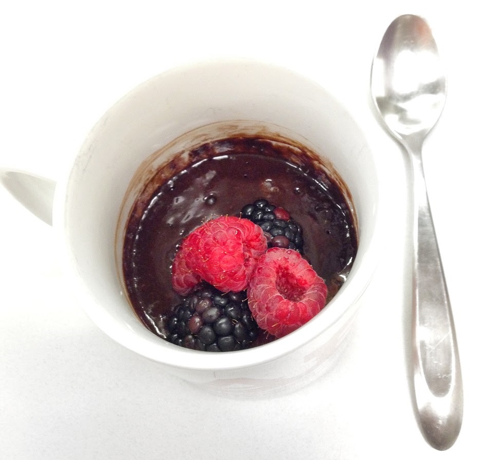 warm chocolate cake
