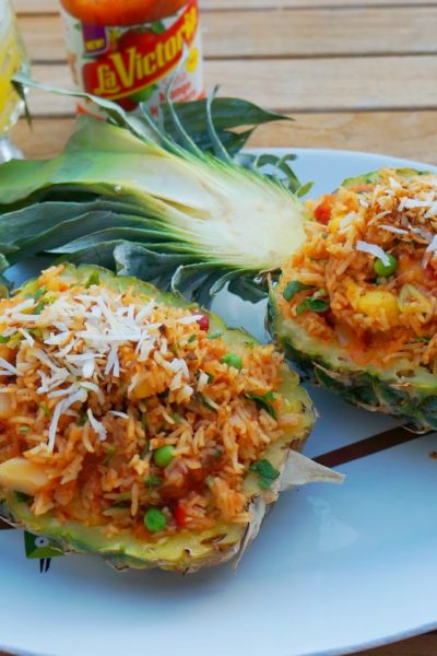 Pineapple Fried Rice Recipe + $500 BBQ Grill Giveaway!