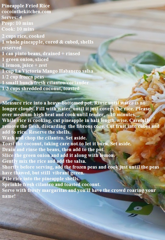 pineapple fried rice
