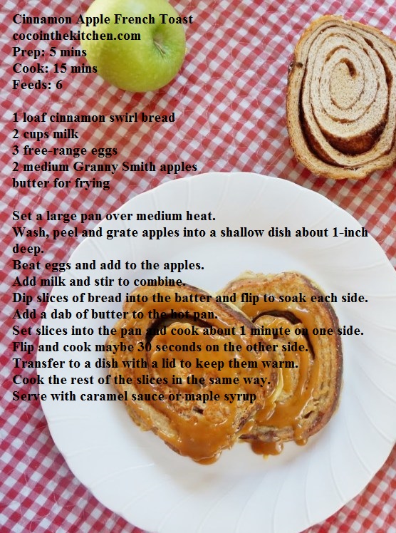Cinnamon Apple French Toast