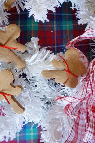 Gingerbread Ninja Wreath