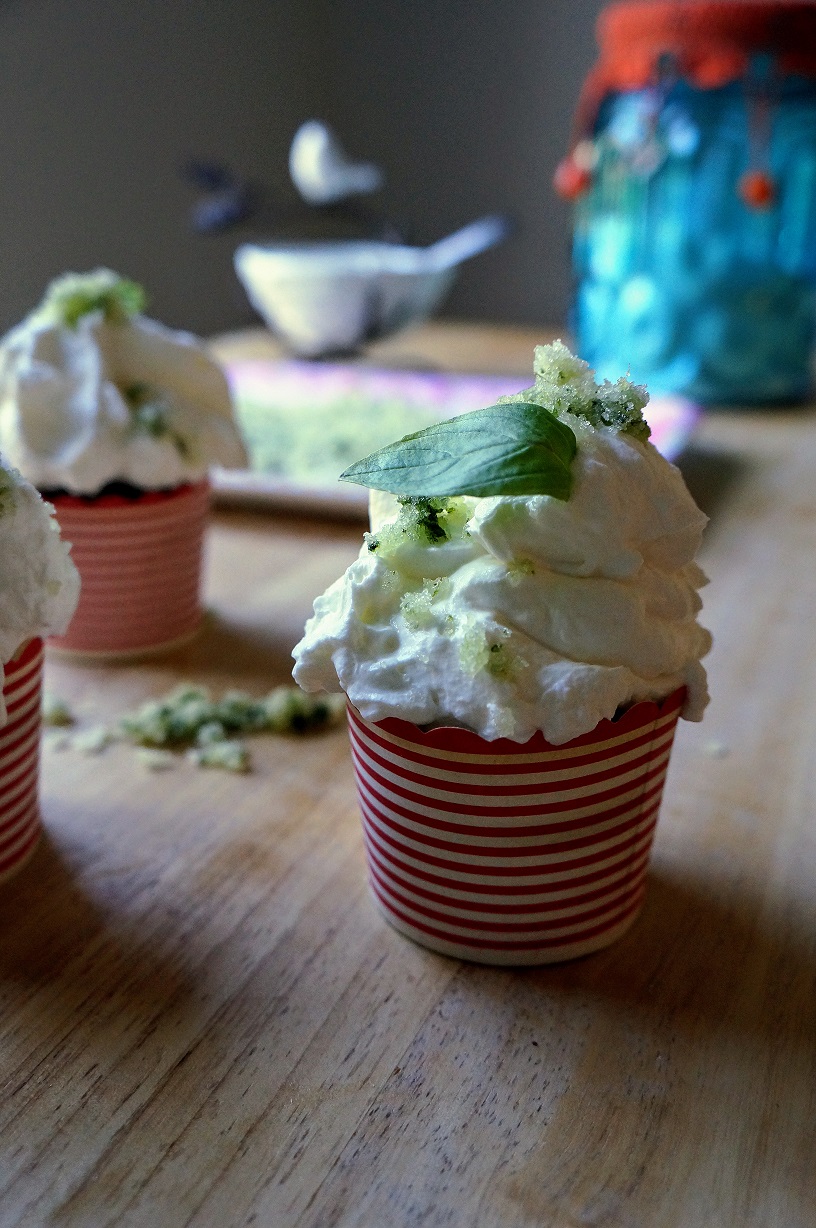 chocolate basil cake