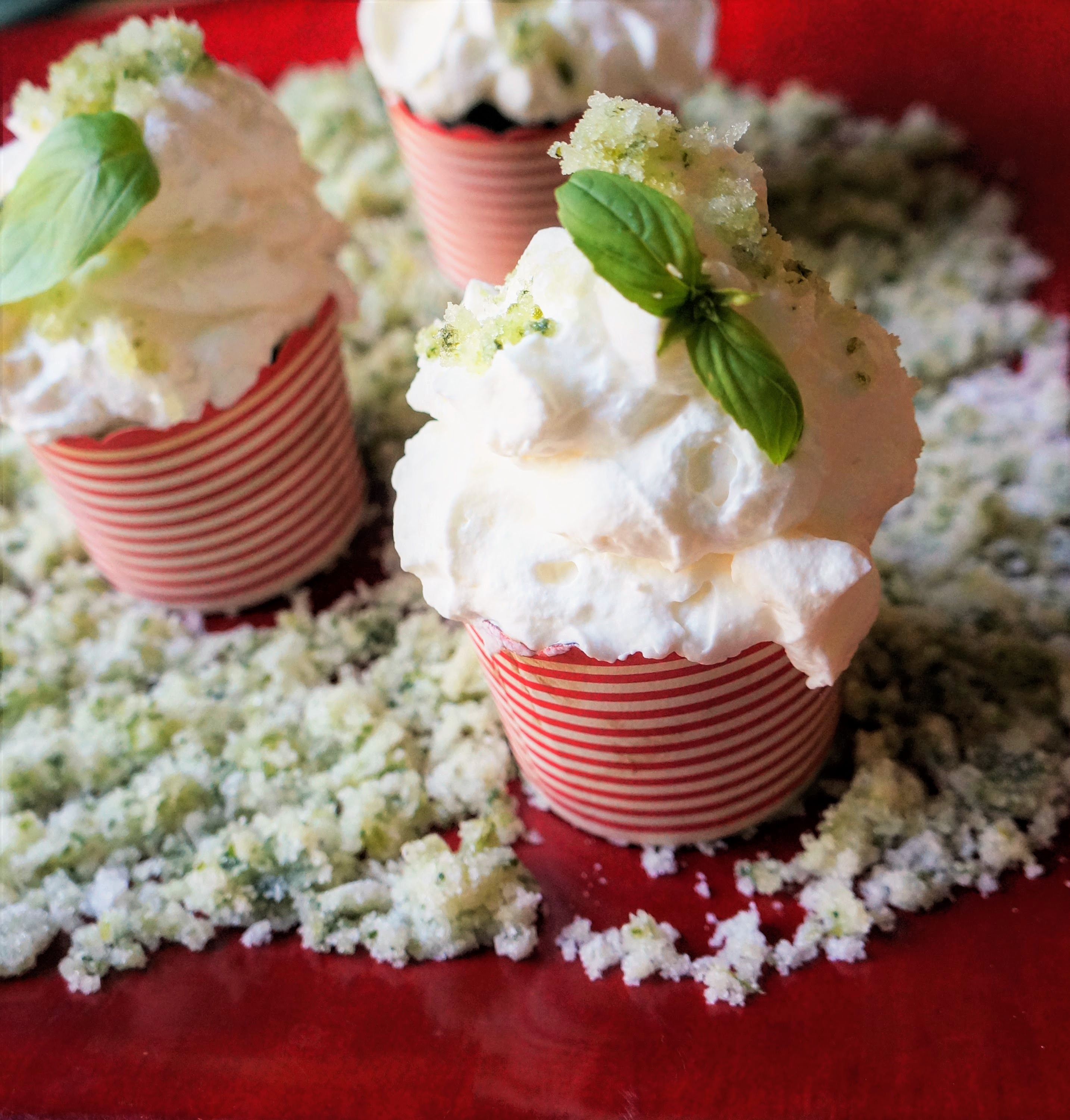chocolate basil cake