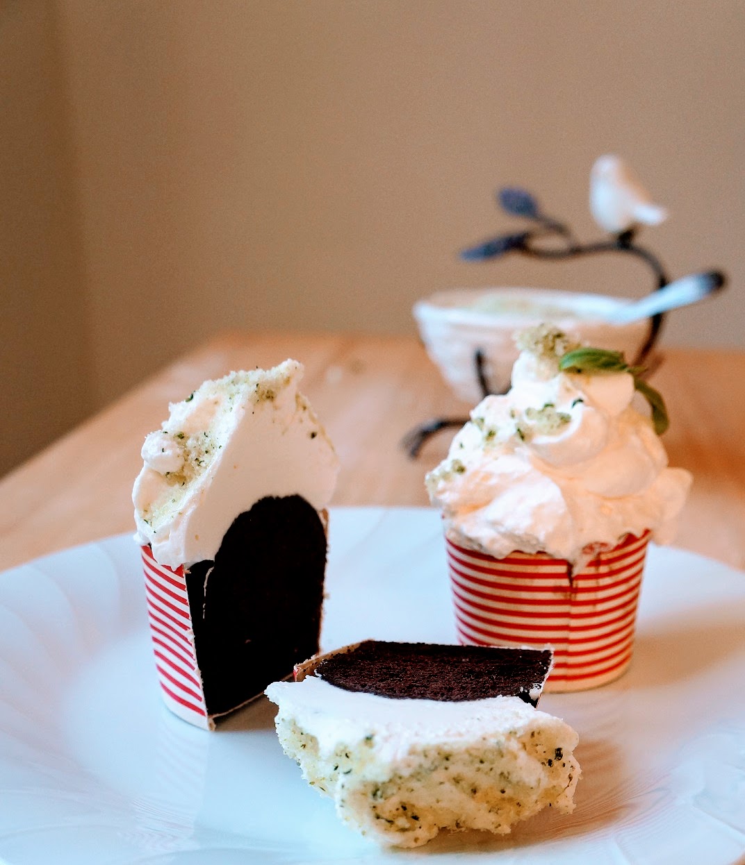 chocolate basil cake