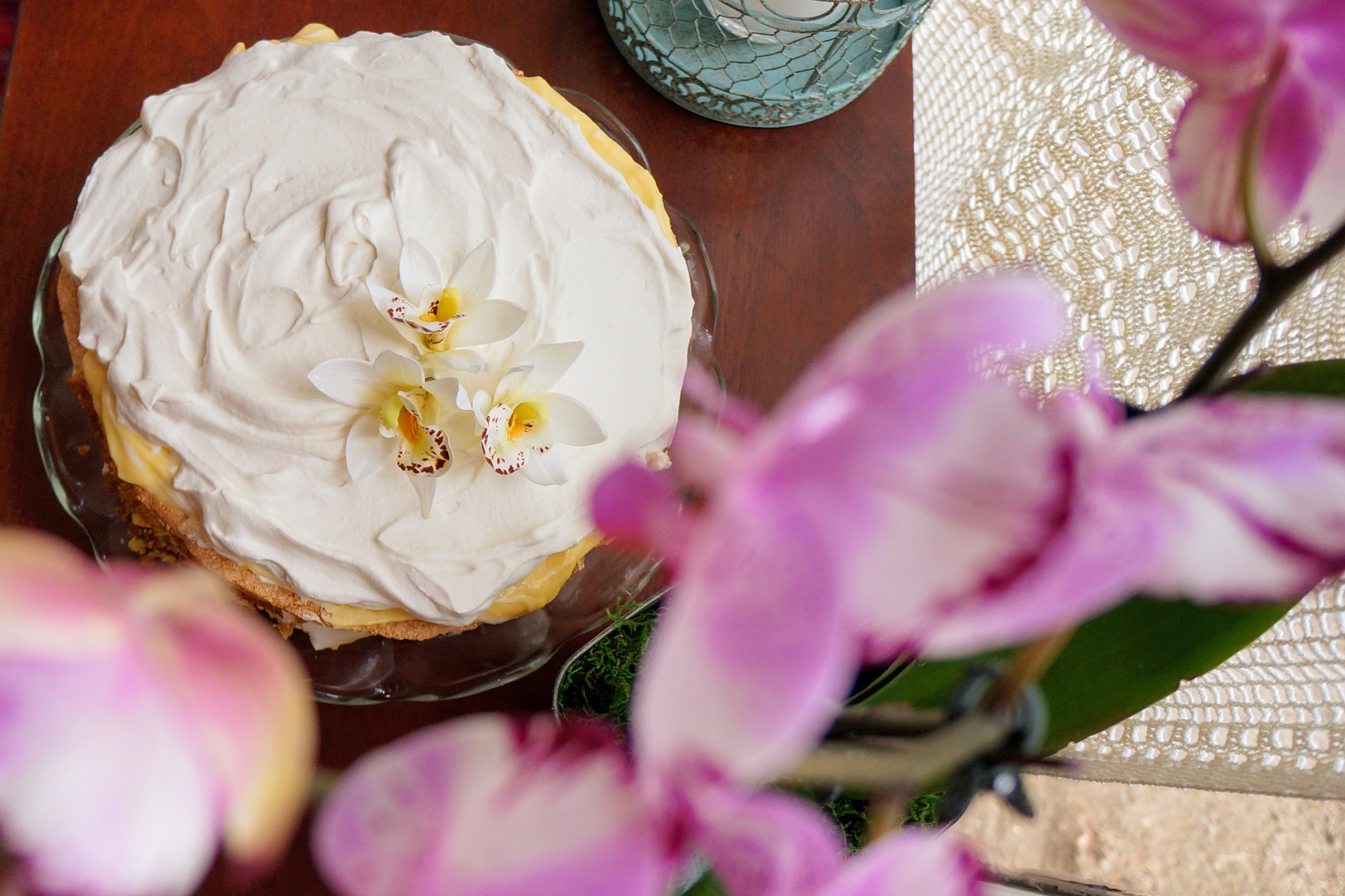 lemon meringue cake