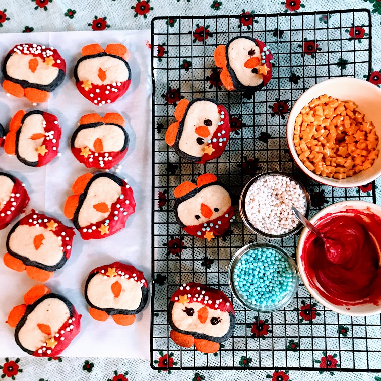 penguin cookies