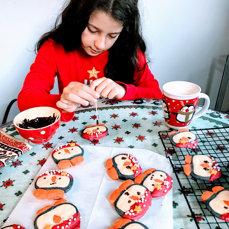 penguin cookies