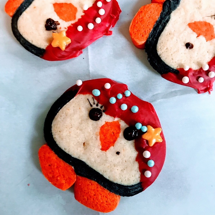 penguin cookies
