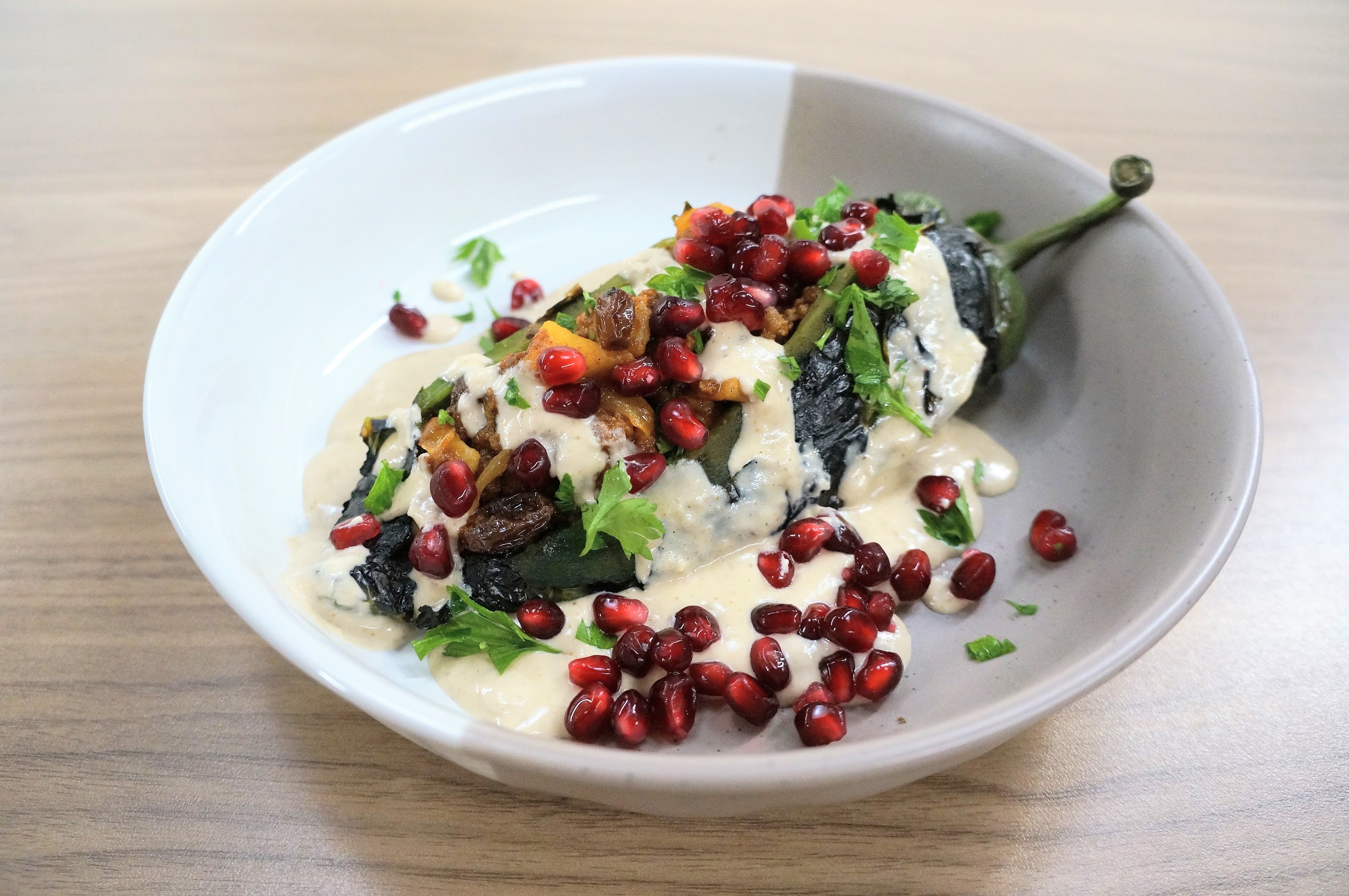 Chiles en Nogada