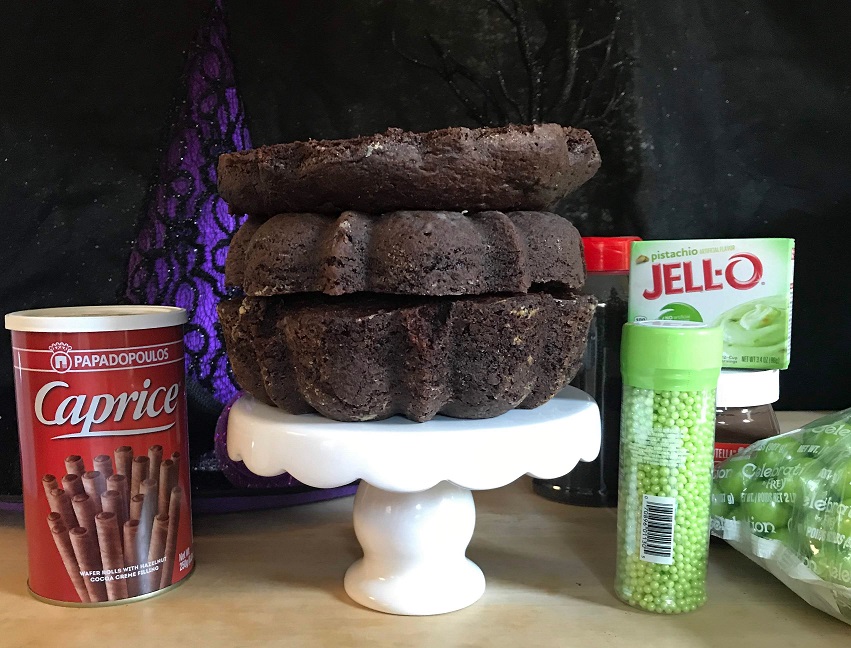 Chocolate Cauldron Cake