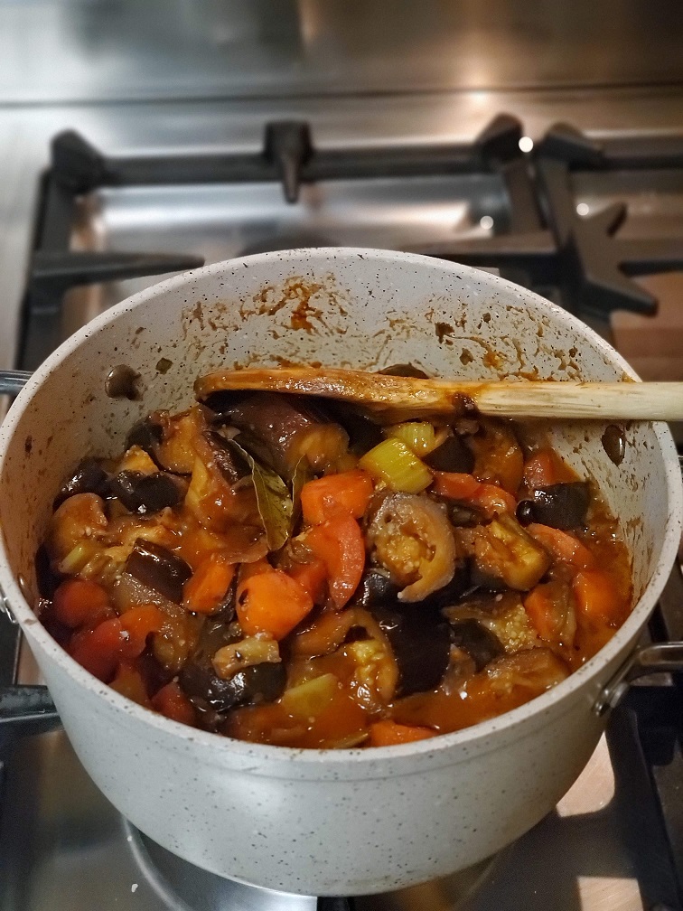 Sicilian Eggplant Salad