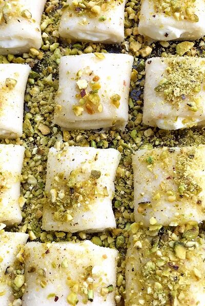 Sweet Cheese Crêpes (Halawat el Jibn)