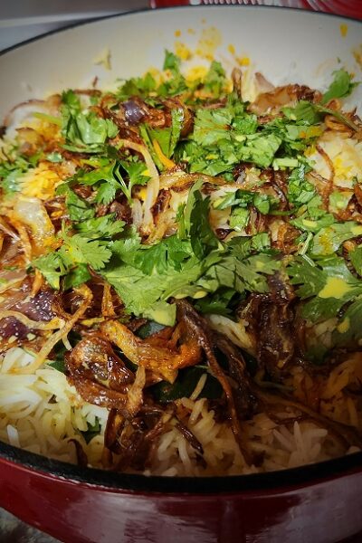 Hyderabadi Chicken Biryani